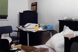 Thomas Demand (German, b. 1964). Room (Zimmer). 1996. Chromogenic color print, 67 3/4 × 7ʹ 7 3/8ʺ (172 × 232 cm). Gift of the Nina W. Werblow Charitable Trust. © 2016 Artists Rights Society (ARS), New York / VG Bild-Kunst, Bonn