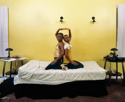 Deana Lawson (American, b. 1979). Roxie and Raquel. 2010. Pigmented inkjet print, 34 3/4 × 43 5/8ʺ (88.3 × 110.8 cm). Fund for the Twenty-First Century. © 2016 Deana Lawson
