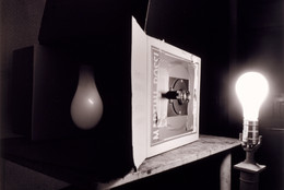 Abelardo Morell (American, b. Cuba 1948). Light Bulb. 1991. Gelatin silver print, 17 15/16 × 22 1/4ʺ (45.5 × 56.5 cm). Acquired through the generosity of Marian and James H. Cohen in memory of their son Michael Harrison Cohen. © 2016 Abelardo Morell