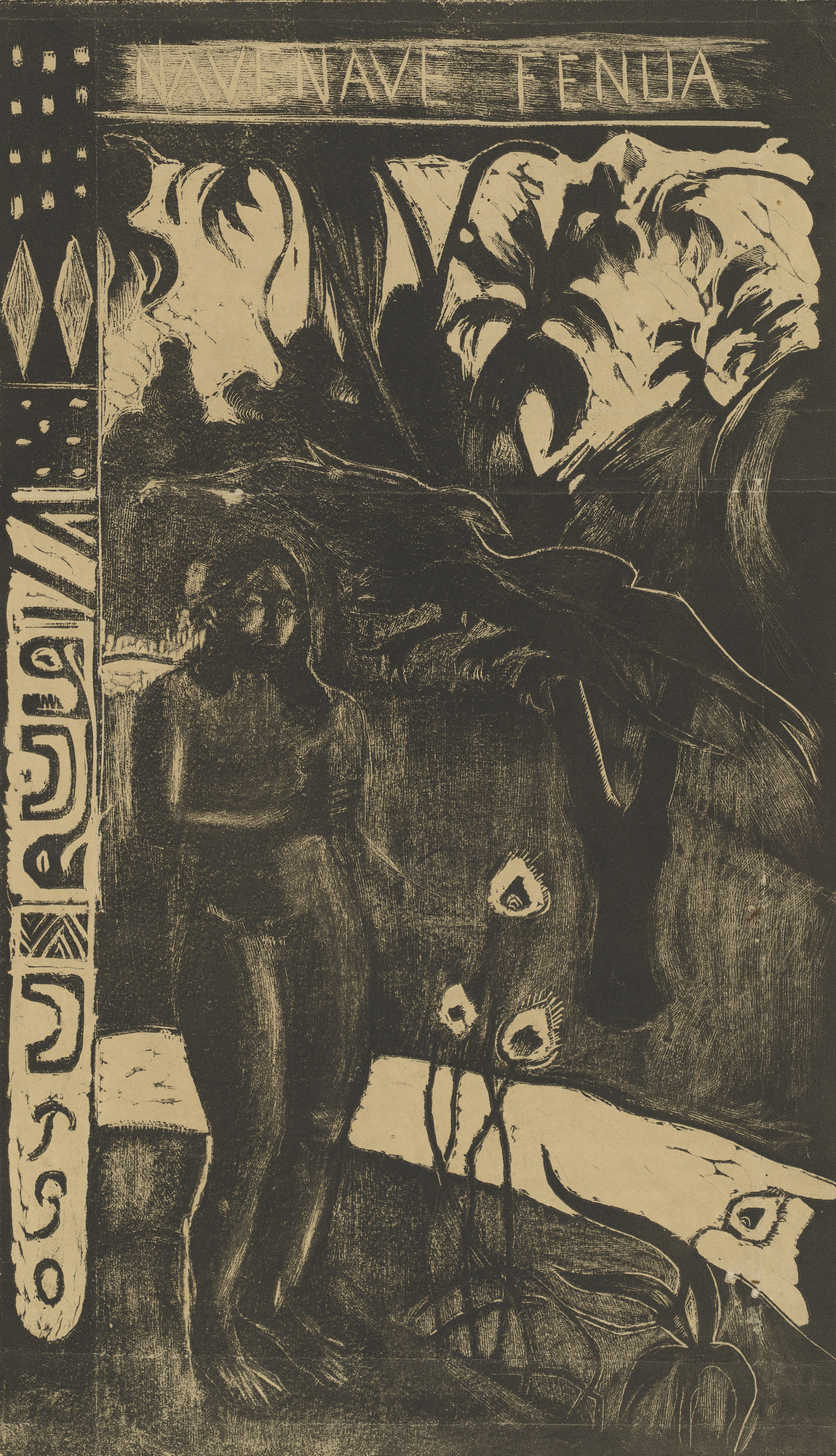 Woodcut, comp. 14 x 8" (35.6 x 20.3 cm). National Gallery of Art, Washington, D.C. Rosenwald Collection