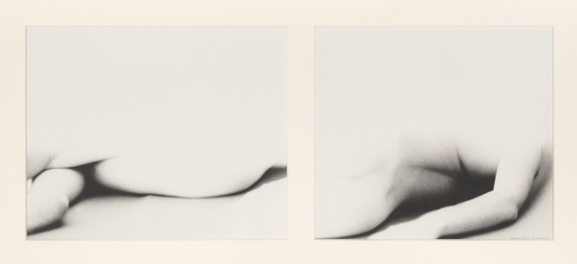 Two gelatin silver prints, 16 x 38” (40.6 x 96 cm). Black Dog Collection. © 2014 The Robert Heinecken Trust