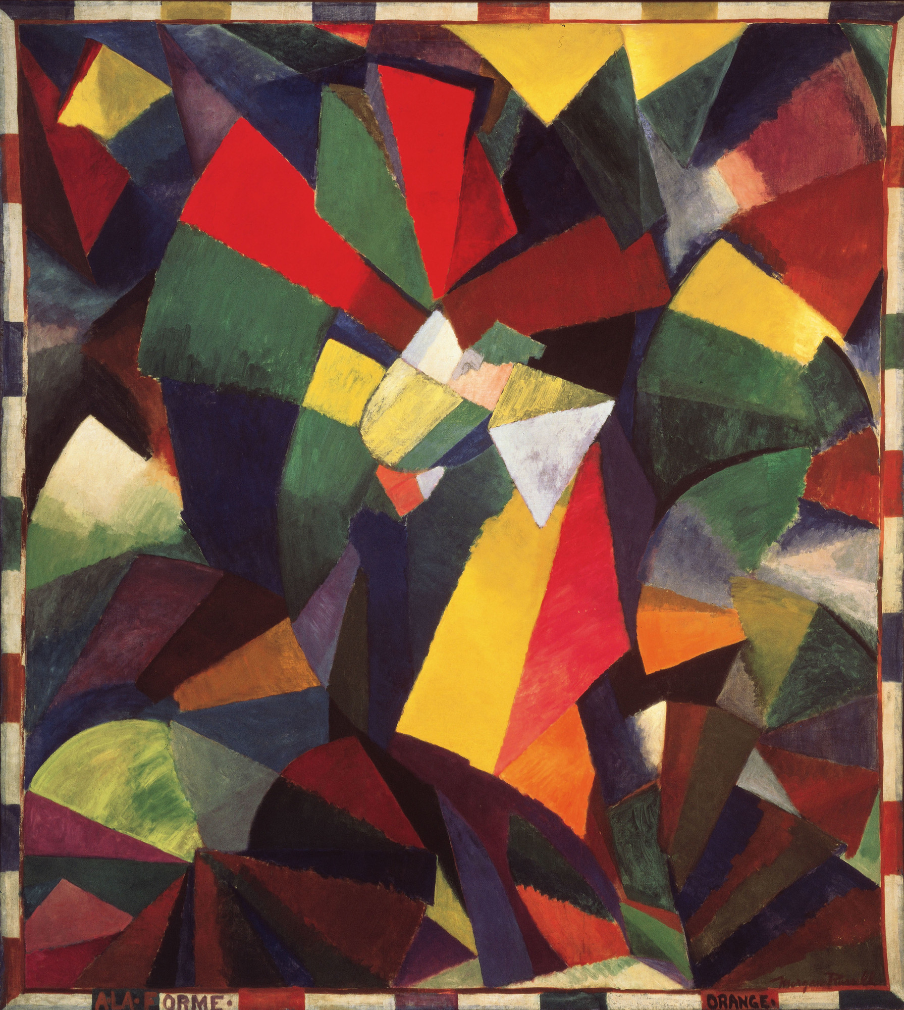 Oil on canvas, 11’3″ x 10’1 1/2" (342.9 x 308.6 cm). Collection Albright-Knox Art Gallery Buffalo, New York. Gift of Seymour H. Knox, Jr. © 2012 Peyton Wright Gallery. Photo courtesy of Albright-Knox Art Gallery / Art Resource, NY