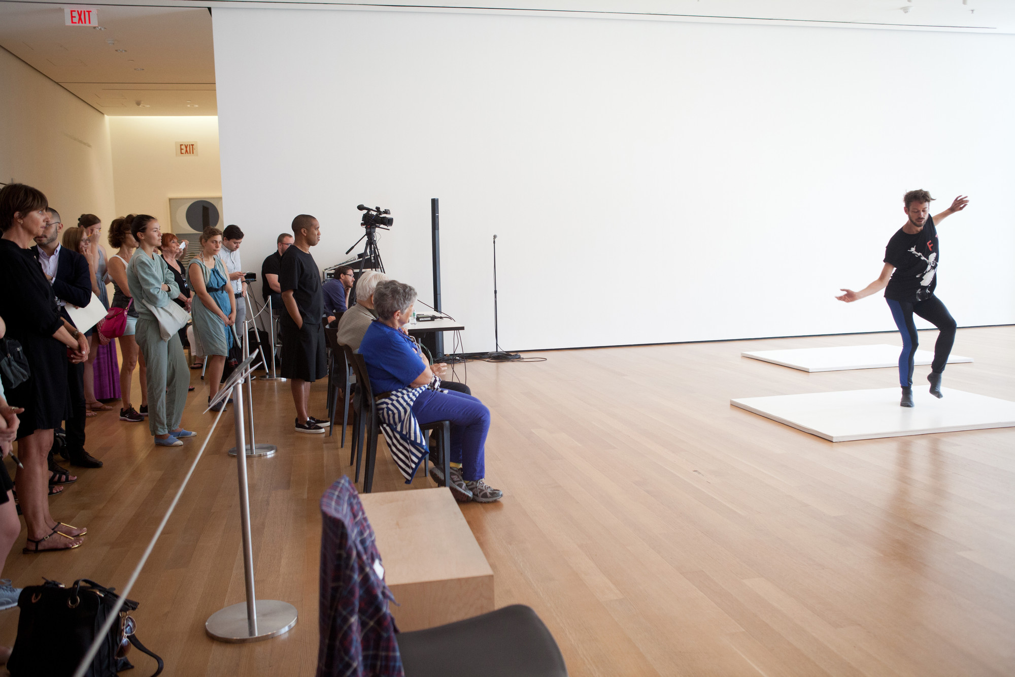 Trajal Harrell. The Practice. 2014. Performed at The Museum of Modern Art as part of In one step are a thousand animals, September 4–5, 2014. Performer: Rob Fordeyn. © 2014 The Museum of Modern Art, New York. Photo: Julieta Cervantes