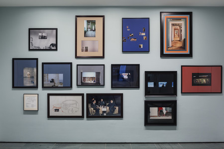 Barbara Bloom. Framing Wall. 1977–2015. Pigmented inkjet prints and photolythographs, printed and custom matted 2015. The Museum of Modern Art, New York. Gift of John Baldessari. Photo: John Wronn