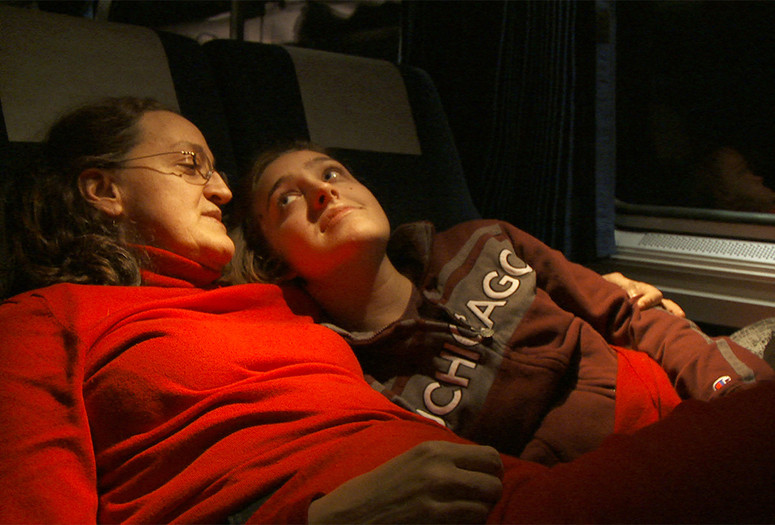 In Transit. 2015. USA. Directed by Albert Maysles, Lynn True, Nelson Walker, Ben Wu, David Usui. Courtesy the filmmakers