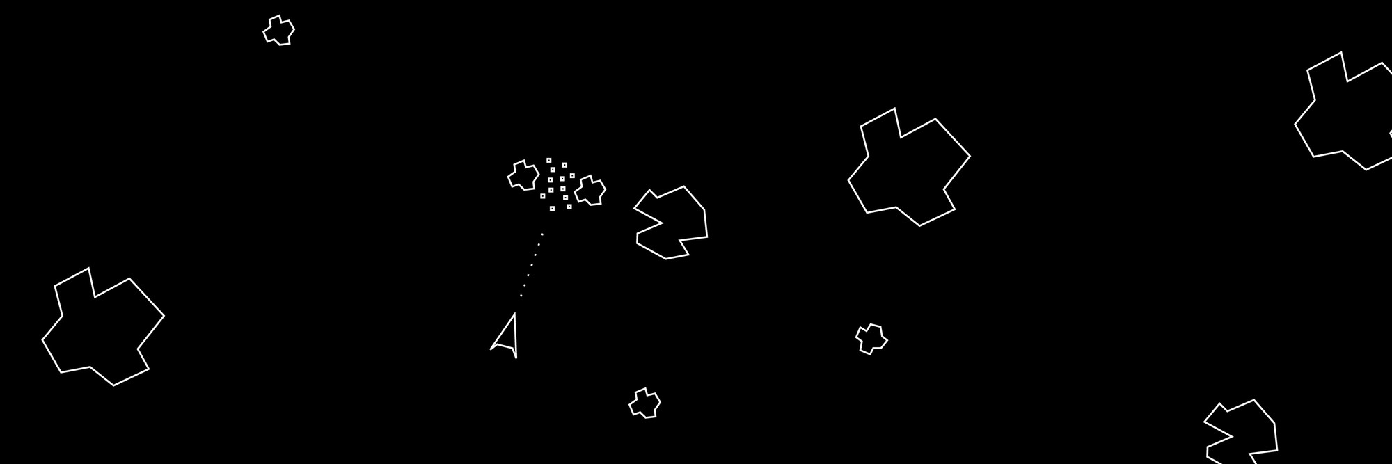 Lyle Rains (British) and George “Ed” Logg (American, b. 1948), Atari Inc. (USA, est. 1972). Asteroids. 1979. Gift of Atari Interactive, Inc., 2013