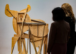 Installation view of Picasso Sculpture. The Museum of Modern Art, New York, September 14, 2015–February 7, 2016. © 2015 The Museum of Modern Art. Photo: Pablo Enriquez.