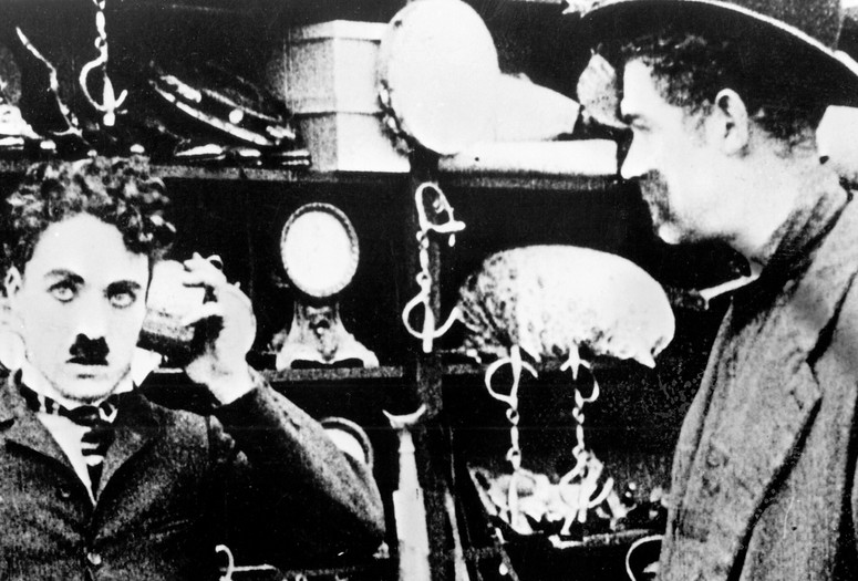From A Quartet of Charles Chaplin films: The Pawnshop. 1916. USA. Directed by Charles Chaplin. Image courtesy of Photofest