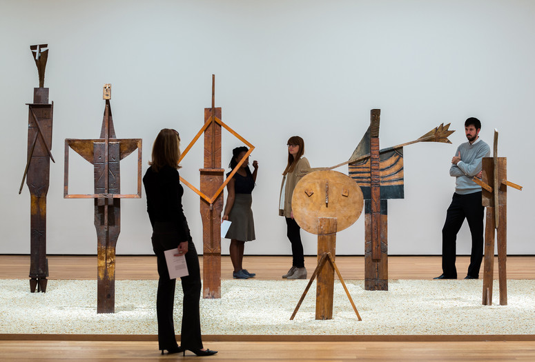 Installation view of Picasso Sculpture, The Museum of Modern Art, New York, September 14, 2015–February 7, 2016. © 2016 The Museum of Modern Art. Photo: Pablo Enriquez