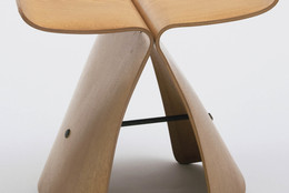 Sori Yanagi. Butterfly Stool. 1956. Molded plywood and metal, 15½ × 17⅜ × 12⅛&#34; (39.4 × 44.1 × 30.8 cm). Manufactured by Tendo Co., Ltd., Tokyo. The Museum of Modern Art, New York. Gift of the designer, 1958