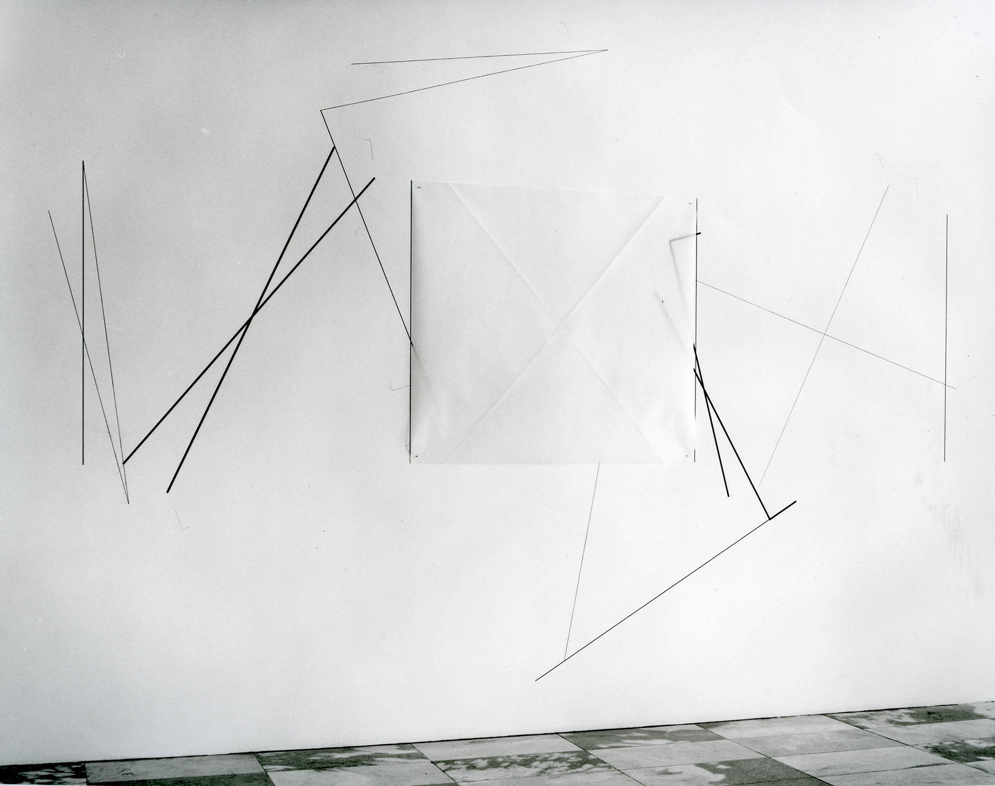 dorothea rockburne drawing which