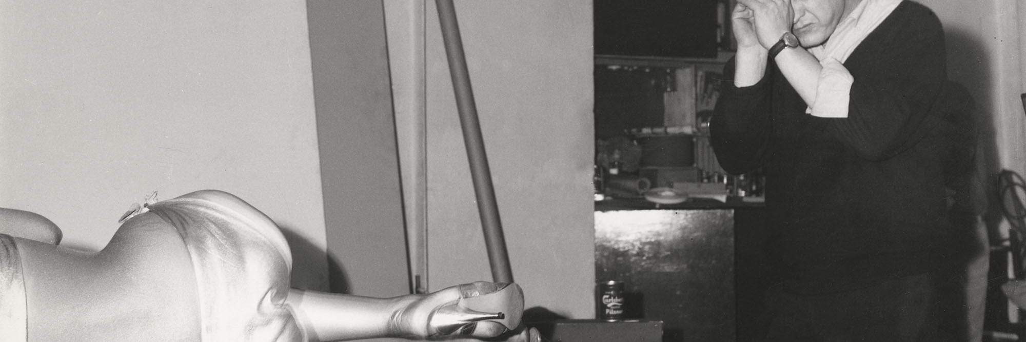 Robert Brownjohn. Preparatory study for Goldfinger title sequence. 1964. Silver-gelatin print. Photograph by Herbert Spencer. The Museum of Modern Art, New York. Gift of Don Goeman. © 2012 Eliza Brownjohn