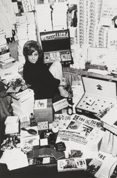 Willem de Ridder. European Mail-order Warehouse/Fluxshop. Winter 1964–65. photo: Wim van der Linden/MAI. The Museum of Modern Art. Gilbert and Lila Silverman Fluxus Collection Gift