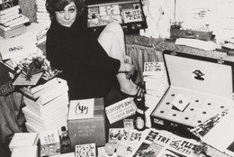 Willem de Ridder. European Mail-order Warehouse/Fluxshop. Winter 1964–65. photo: Wim van der Linden/MAI. The Museum of Modern Art. Gilbert and Lila Silverman Fluxus Collection Gift