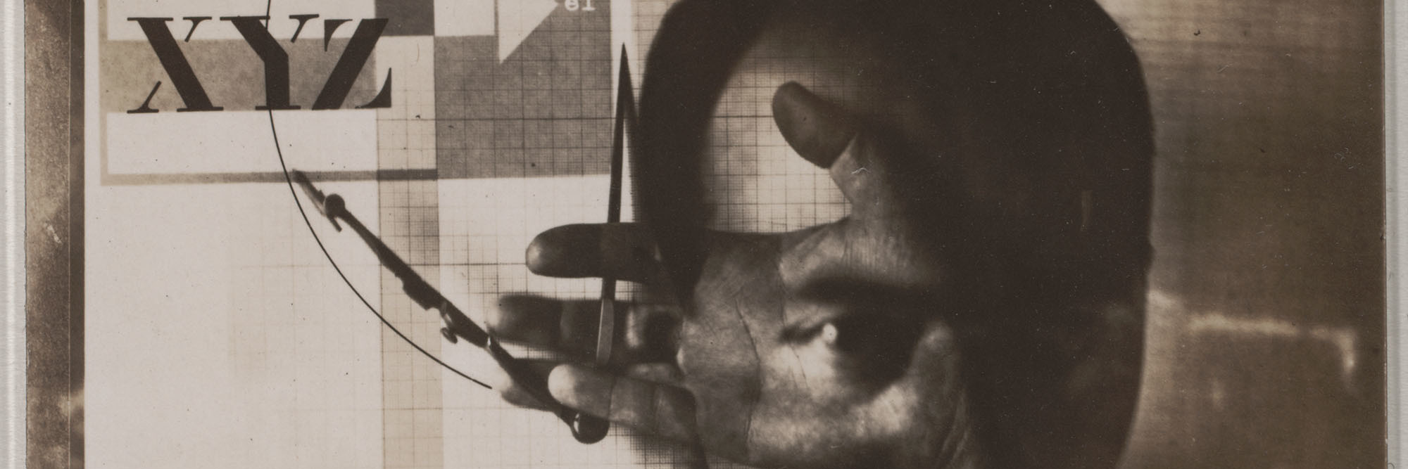 El Lissitzky. Self-Portrait. 1924. Gelatin silver print, 3 × 3 3/8″ (7.6 × 8.5 cm). The Museum of Modern Art, New York. Thomas Walther Collection. Purchase. © 2011 Artists Rights Society (ARS), New York/VG Bild-Kunst, Bonn