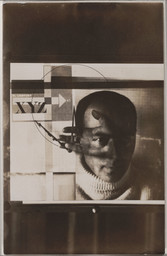 El Lissitzky. Self-Portrait. 1924. Gelatin silver print, 3 × 3 3/8″ (7.6 × 8.5 cm). The Museum of Modern Art, New York. Thomas Walther Collection. Purchase. © 2011 Artists Rights Society (ARS), New York/VG Bild-Kunst, Bonn
