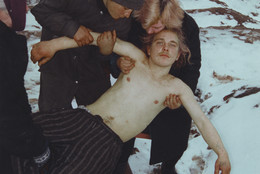 Boris Mikhailov. Untitled, from the series Case History. 1997–98. Chromogenic color print. 58 7/16 x 39 3/16&#34; (148.5 x 99.5 cm). The Museum of Modern Art. Acquired through the generosity of Howard Stein. © 2011 Boris Mikhailov