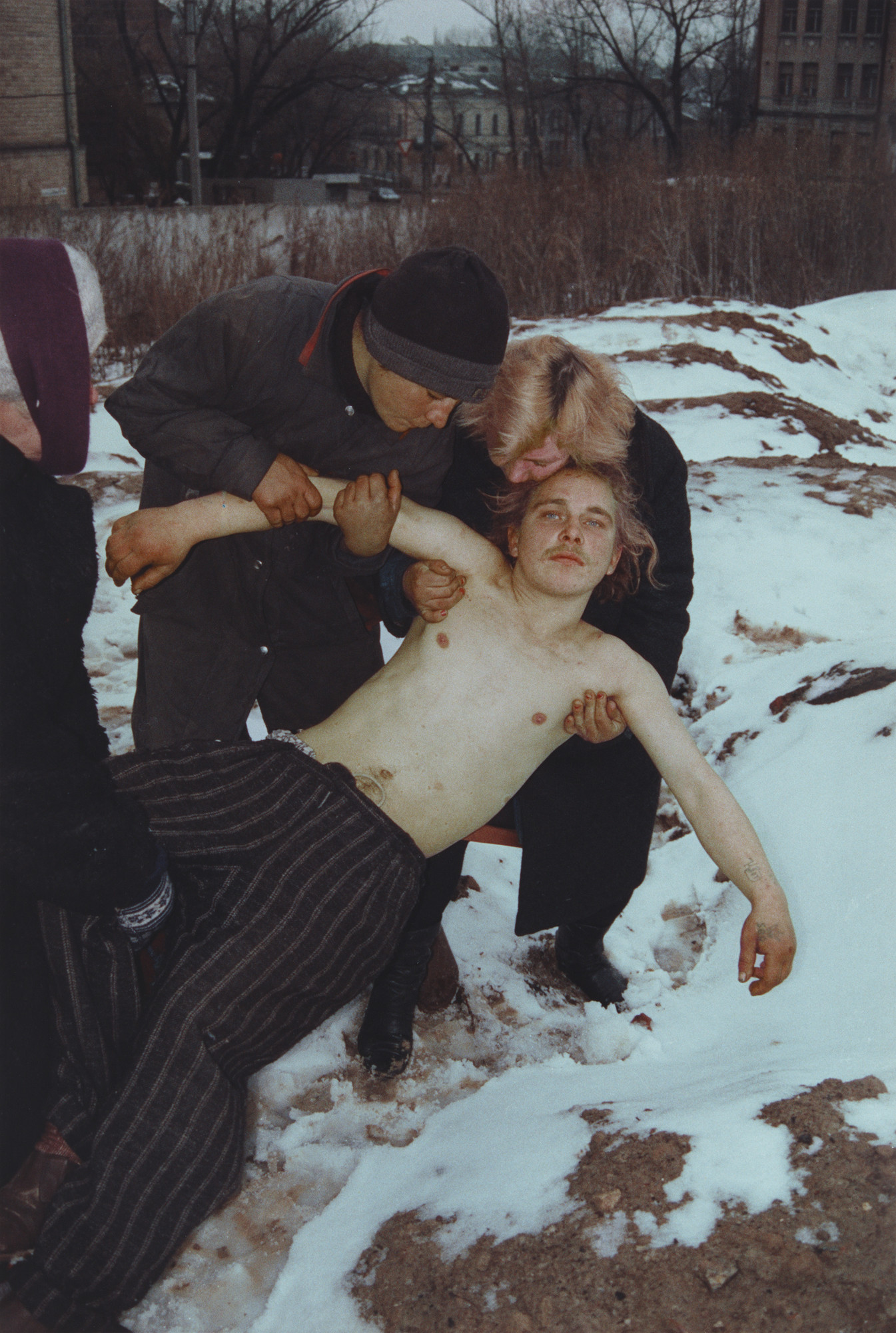 Boris Mikhailov. Untitled, from the series Case History. 1997–98. Chromogenic color print. 58 7⁄16 x 39 3⁄16” (148.5 x 99.5 cm). The Museum of Modern Art. Acquired through the generosity of Howard Stein. © 2011 Boris Mikhailov