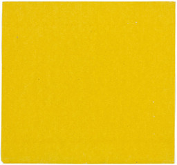 Ellsworth Kelly. Yellow from the series Line Form Color. 1951. Colored Paper. 7 1/2 × 8″ (19 × 20.3 cm). Gift of the artist and purchased with funds provided by Jo Carole and Ronald S. Lauder, Sarah-Ann and Werner H. Kramarsky, Mr. and Mrs. James R. Hedges, IV, Kathy and Richard S. Fuld, Jr. and Committee on Drawings Funds. © 2008 Ellsworth Kelly