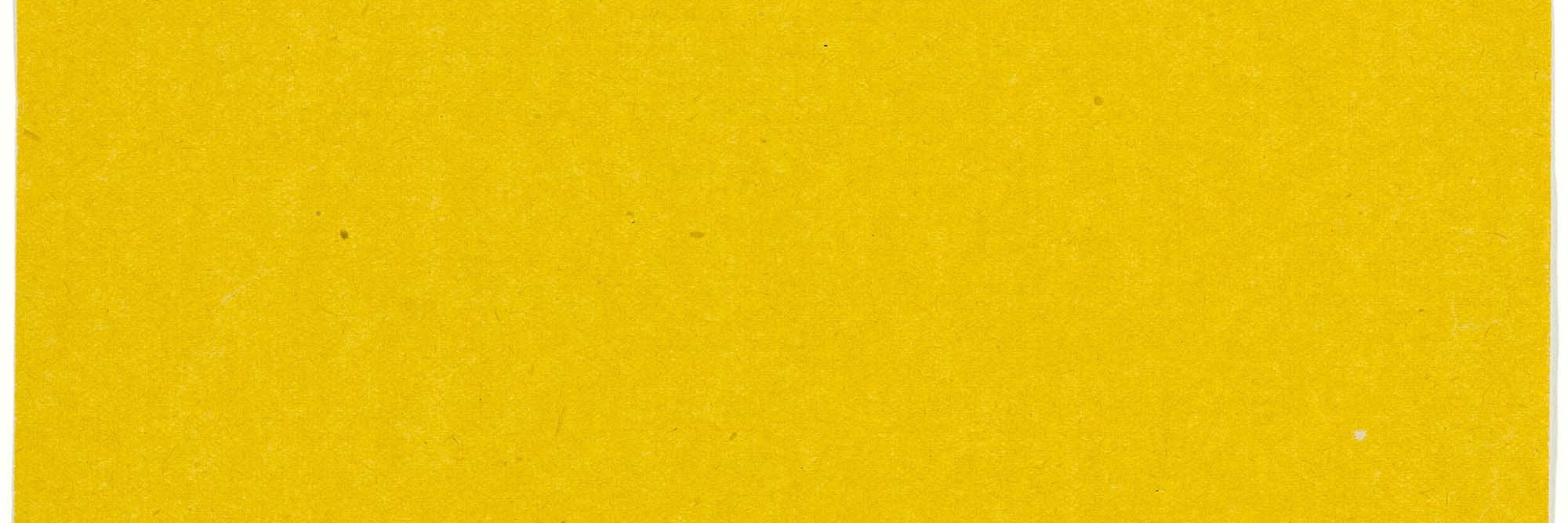 Ellsworth Kelly. Yellow from the series Line Form Color. 1951. Colored Paper. 7 1/2 × 8″ (19 × 20.3 cm). Gift of the artist and purchased with funds provided by Jo Carole and Ronald S. Lauder, Sarah-Ann and Werner H. Kramarsky, Mr. and Mrs. James R. Hedges, IV, Kathy and Richard S. Fuld, Jr. and Committee on Drawings Funds. © 2008 Ellsworth Kelly