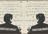 Marcel Broodthaers (Belgian, 1924–1976). Véritablement (Truly). 1968. Photographic canvas, 30 1/2 × 48 7/16&#34; (75.5 × 123 cm). The Museum of Modern Art, New York. Partial gift of the Daled Collection and partial purchase through the generosity of Maja Oeri and Hans Bodenmann, Sue and Edgar Wachenheim III, Marlene Hess and James D. Zirin, Agnes Gund, Marie-Josée and Henry R. Kravis, and Jerry I. Speyer and Katherine G. Farley, 2011. © 2016 Estate of Marcel Broodthaers/Artists Rights Society (ARS), New York/SABAM, Brussels