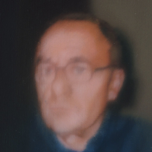 Gerhard Richter. Self-Portrait 1996. Oil on linen, 20 1/8 x 18 1/4" (51.1 x 46.4 cm). Gift of Jo Carole and Ronald S. Lauder and Committee on Painting and Sculpture Funds. © 2016 Gerhard Richter