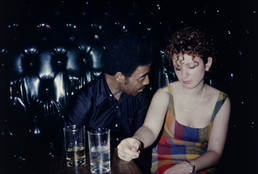 Nan Goldin. Buzz and Nan at the Afterhours, New York City. 1980. Silver dye bleach print, printed 2008, 15 1/2 × 23 1/4″ (39.4 × 59 cm). Purchase. © 2016 Nan Goldin