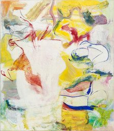 Willem de Kooning. Pirate (Untitled II). 1981. Oil on canvas. 88 × 76 3/4″. The Museum of Modern Art, New York. Sidney and Harriet Janis Collection Fund. © 1997 Willem de Kooning Revocable Trust/Artists Rights Society (ARS), New York.