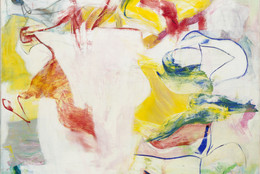Willem de Kooning. Pirate (Untitled II). 1981. Oil on canvas. 88 × 76 3/4″. The Museum of Modern Art, New York. Sidney and Harriet Janis Collection Fund. © 1997 Willem de Kooning Revocable Trust/Artists Rights Society (ARS), New York.