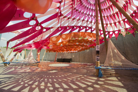 Ball-Nogues. Liquid Sky. 2007. Young Architects Program 2007, MoMA PS1, New York, winner