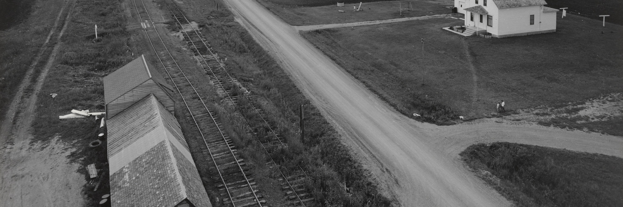 John Szarkowski. From Country Elevator, Red River Valley. 1957. Gelatin silver print, 10 5/16 × 13 1/4″ (26.2 × 33.6 cm). The Museum of Modern Art. The Family of Man Fund. © John Szarkowski