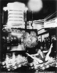 Poster for Berlin: Die Sinfonie der Grosstadt. 1927. Germany. Directed by Walther Ruttman. Image courtesy Filmmuseum Berlin–Stiftung Deutsche Kinemathek