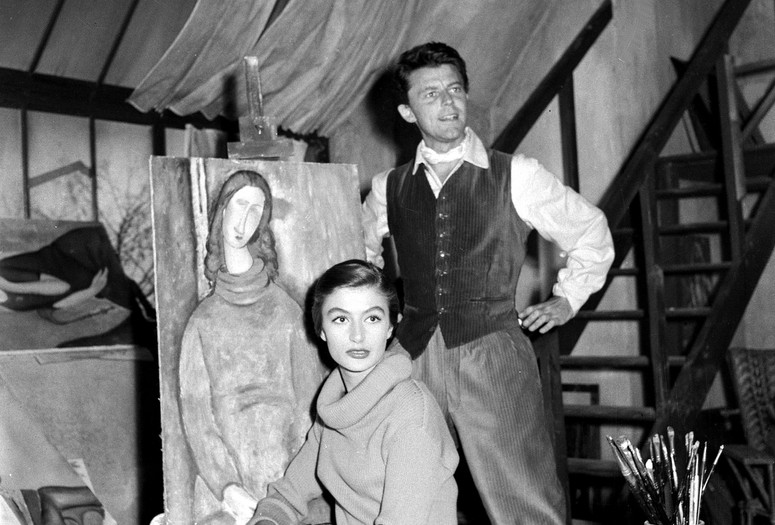 Les amants de Montparnasse. 1958. France/Italy. Directed by Jacques Becker. Courtesy of Collection Musée Gaumont