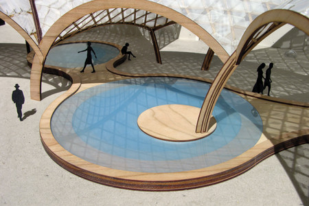 OBRA. BEATFUSE! (rendering). 2006. Young Architects Program 2006, MoMA PS1, New York, winner