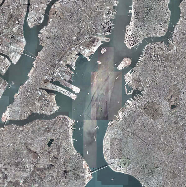 Aerial view of Palisade Bay. Courtesy Palisade Bay Team: Guy Nordenson and Associates, Catherine Seavitt Studio, Architecture Research Office