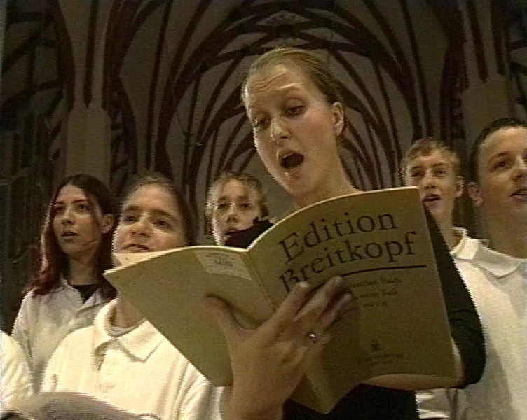 Artur Zmijewski. Still from Lekcja Spiewu (Singing Lesson II). 2002. Video (color, sound). Fund for the Twenty-First Century. © 2016 Artur Zmijewski, Courtesy the artist and Galerie Peter Kilchmann, Zurich