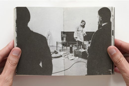 Ute Klophaus. Charlotte Moorman at the Happening, 1965 in 24 Stunden: Beuys...et al (Itzehoe-Vosskate: Hansen and Hansen, 1965). n.p.