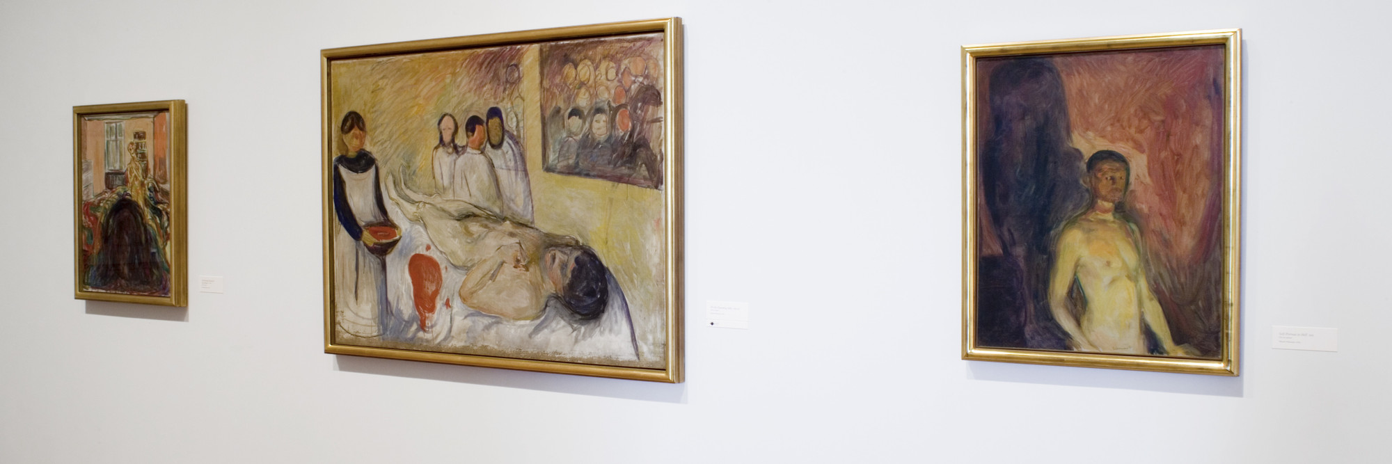 Installation view of Edvard Munch: The Modern Life of the Soul. Photo: Thomas Griesel