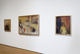 Installation view of Edvard Munch: The Modern Life of the Soul. Photo: Thomas Griesel