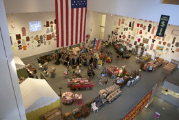 Martha Rosler. Meta-Monumental Garage Sale (installation view). 2012. Photo: Shannon Darrough