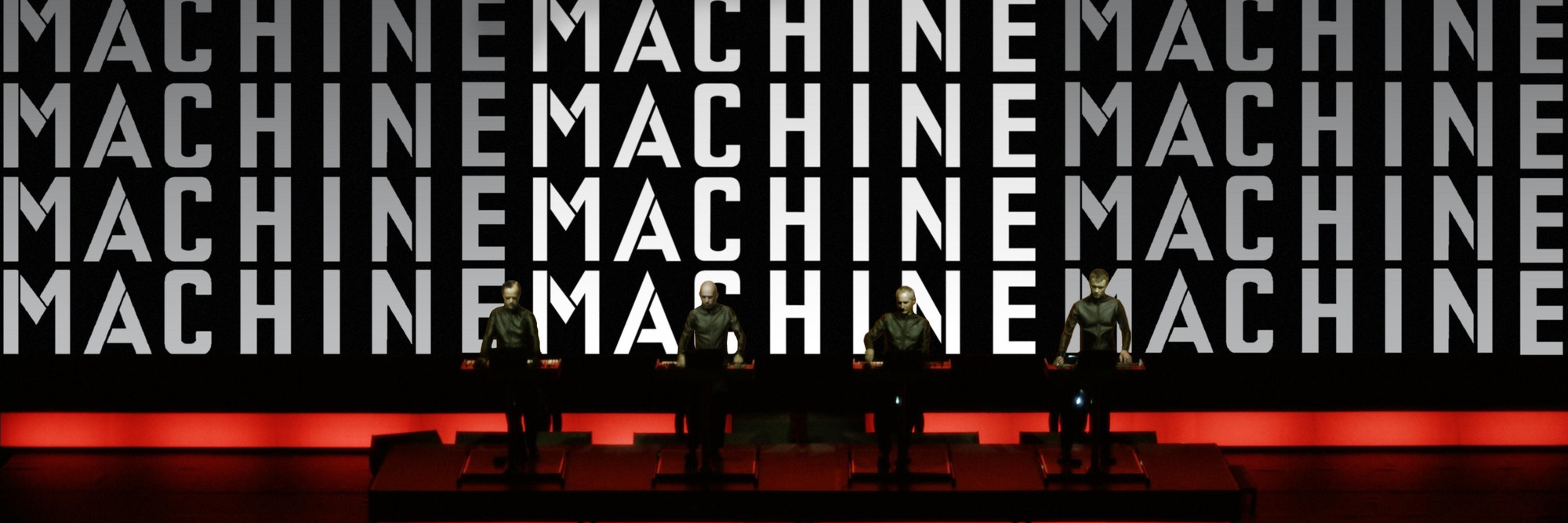 Man Machine. Image courtesy of Sprueth Magers, Berlin and London. © Kraftwerk