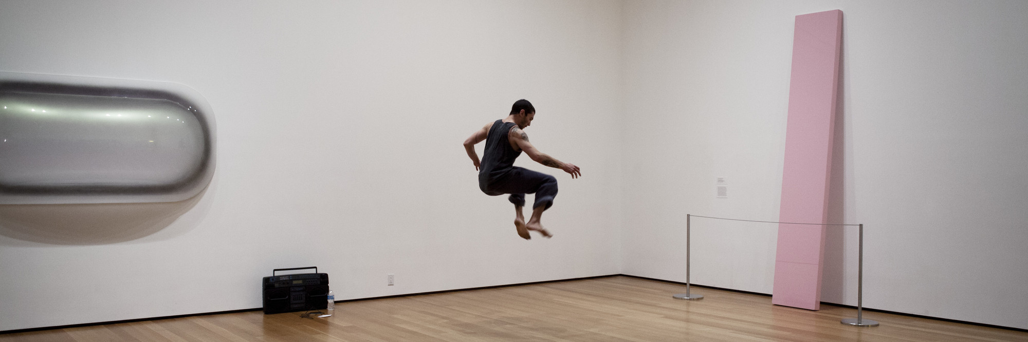 Ashley Chen in 20 Dancers for the XX Century at The Museum of Modern Art, 2013. Part of Musée de la danse: Three Collective Gestures (October 18–November 3, 2013). Photograph © 2013 The Museum of Modern Art, New York. Photo: Julieta Cervantes