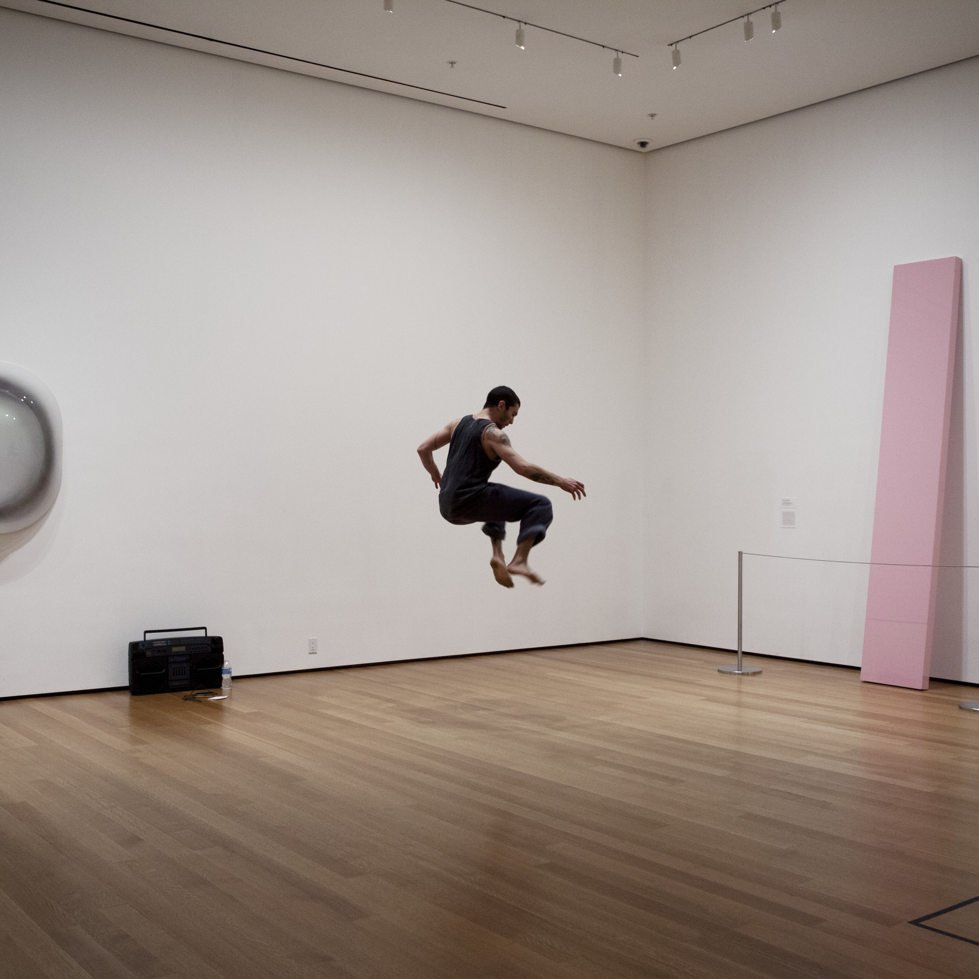 Ashley Chen in 20 Dancers for the XX Century at The Museum of Modern Art, 2013. Part of Musée de la danse: Three Collective Gestures (October 18–November 3, 2013). Photograph © 2013 The Museum of Modern Art, New York. Photo: Julieta Cervantes