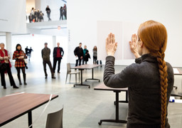 Marie Cool and Fabio Balducci. Untitled. 2006. Performed at The Museum of Modern Art, 2011. © 2011 Yi-Chun Wu / The Museum of Modern Art, New York