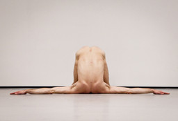 Xavier Le Roy. Self Unfinished. 1998. Performed at The Museum of Modern Art, 2011. © 2011 Yi-Chun Wu/The Museum of Modern Art