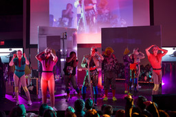 Fischerspooner. Between Worlds. 2009. Performed at The Museum of Modern Art, 2009. © 2009 Matthu Placek / The Museum of Modern Art