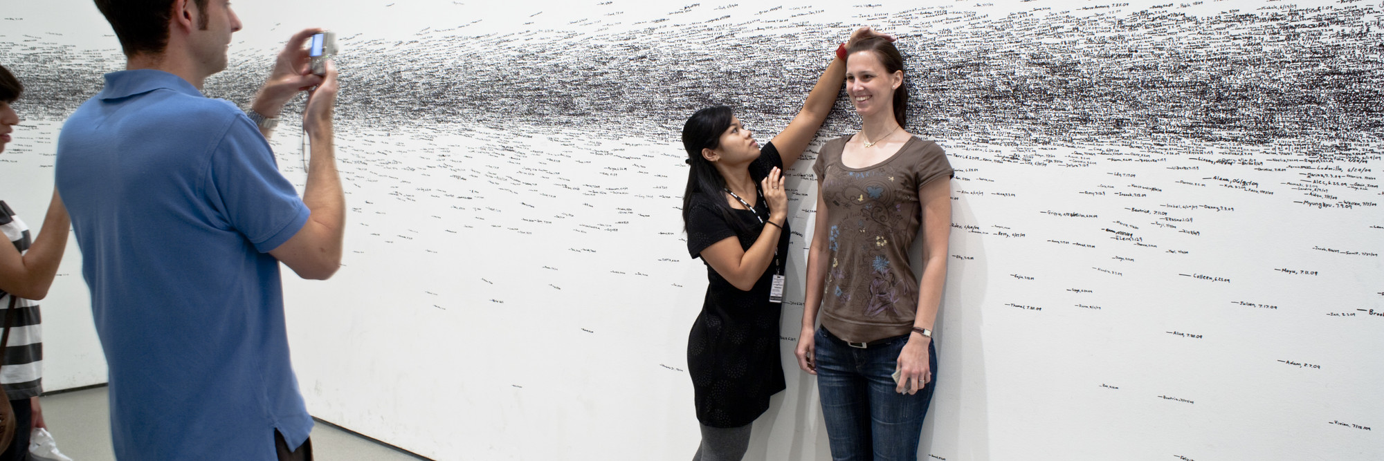 Roman Ondák. Measuring the Universe. 2007. © The Museum of Modern Art. Photo: John Wronn