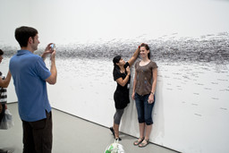 Roman Ondák. Measuring the Universe. 2007. © The Museum of Modern Art. Photo: John Wronn