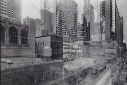Michael Wesely. 7 August 2001–7 June 2004 The Museum of Modern Art, New York. 2001–04. Chromogenic color print, 78 3/4 × 108 1/4″ (200 × 275 cm). Purchase. © 2016 Artists Rights Society (ARS), New York / VG Bild-Kunst, Bonn
