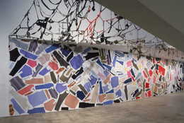 Installation view of Projects 81: Jean Shin at The Museum of Modern Art, New York. Photo: Thomas Griesel